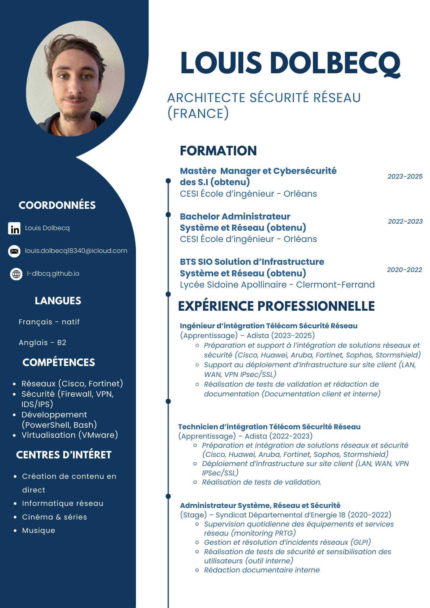 CV page 1